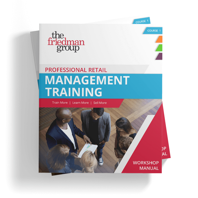 Professional Retail Management Training Seminar Manual Workbook Product Image